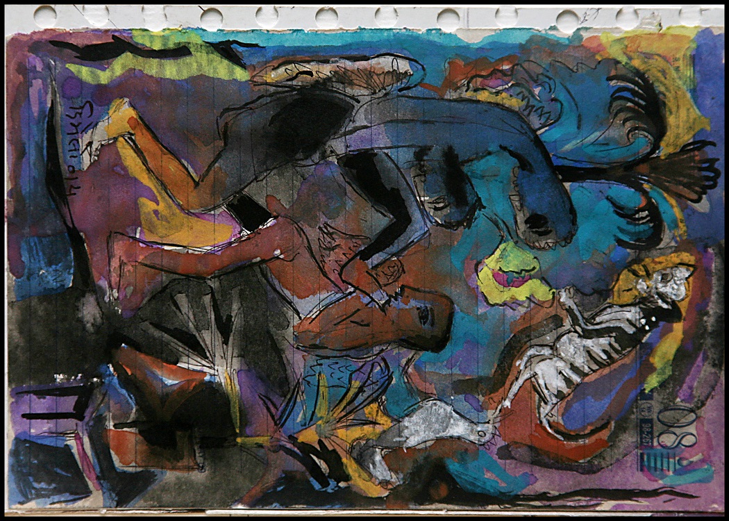 Dt321 Water Color On Paper  X  INC   Available.Jpg